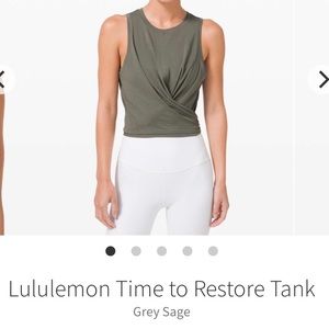 Lululemon Time to Restore Tank